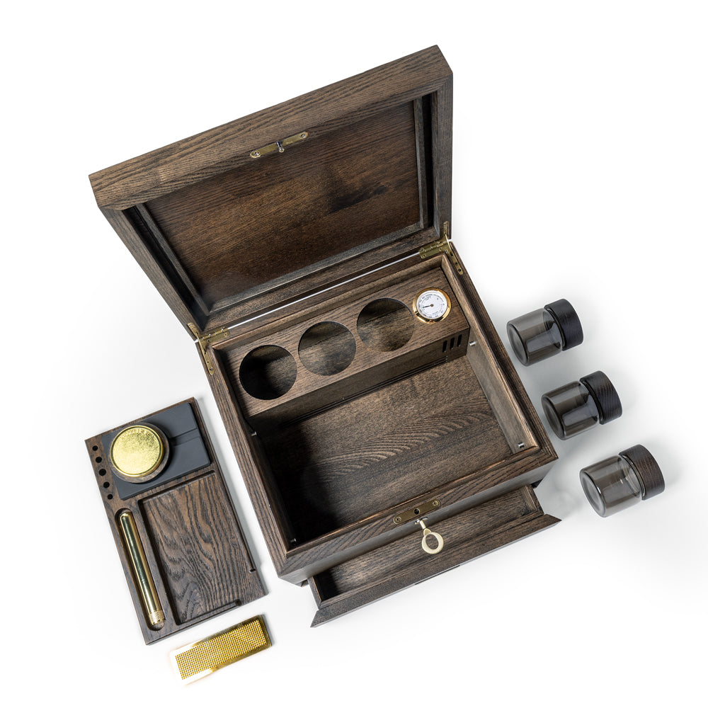 Premium Wooden Stash Box Kit