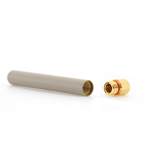 Solid Brass Doob Tube (Blue)