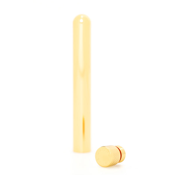 Solid Brass Doob Tube (Blue)