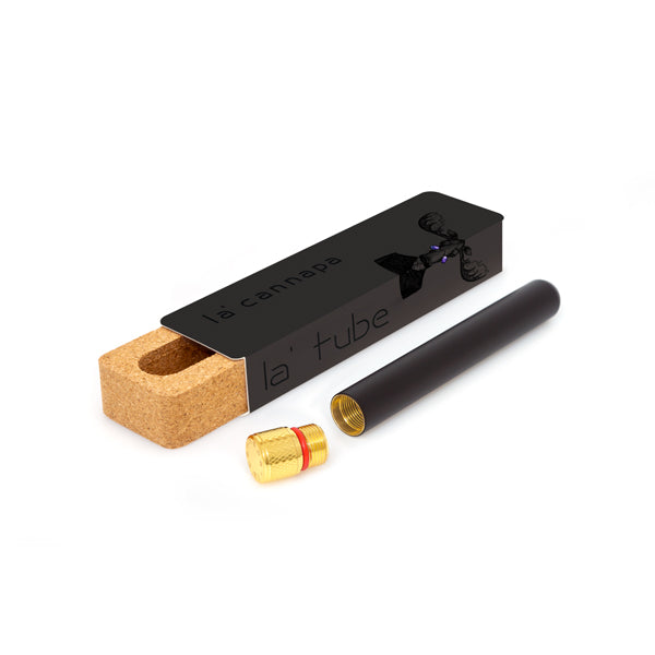 Solid Brass Doob Tube (Black)