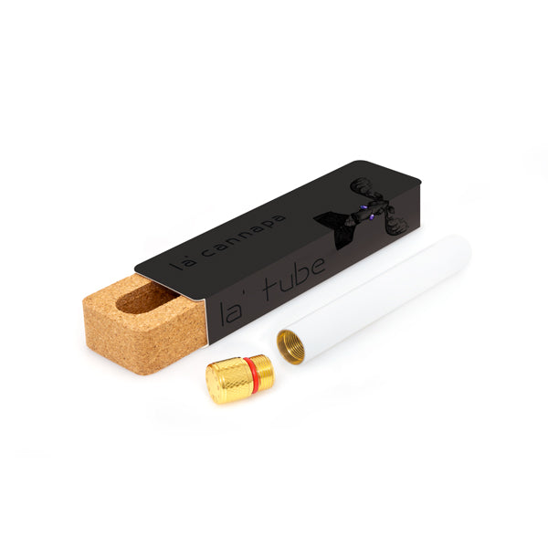 Solid Brass Doob Tube (White)