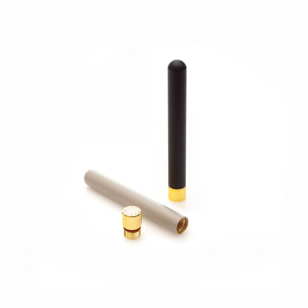 Solid Brass Doob tube for Storing & Preserving your Herb · Lacannapa